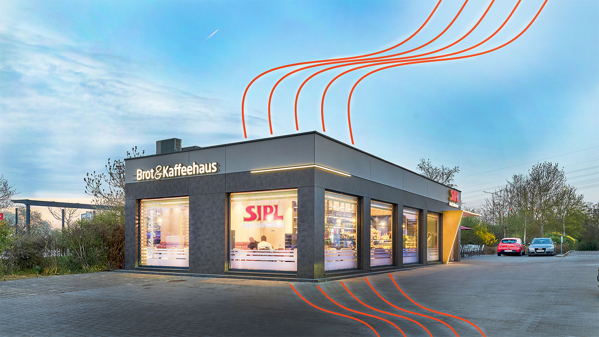 Bäckerei Sipl in Holzmodulbauweise